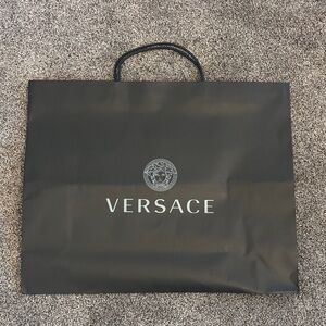 Versace Black Tote Bag